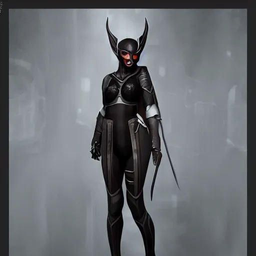 Prompt: techno dark elf spy, character concept, digital art, art station, hd, hyperrealistic