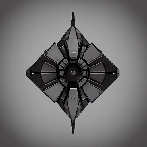 Prompt: “special x-wing, design based on the imperial tie fighter, 3d render, digital art”