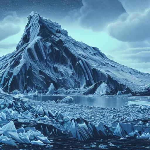 Image similar to glacial death frenzy of the miraculous Antarctica, cinematic, establishing shot, extremely high detail, photorealistic, cinematic lighting, intricate line drawings, 8k resolution