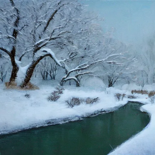 Image similar to snowy landscape