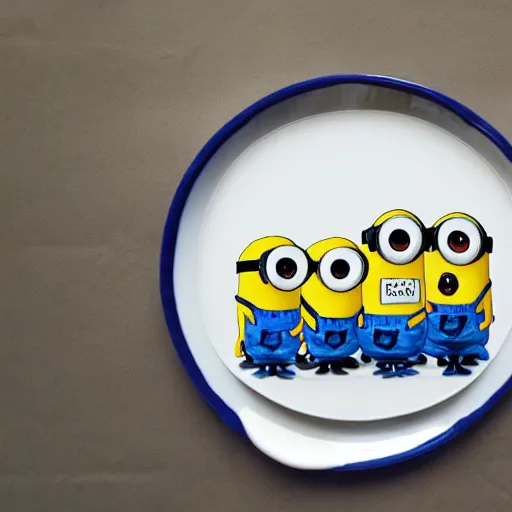 Prompt: Last Supper of Minions,