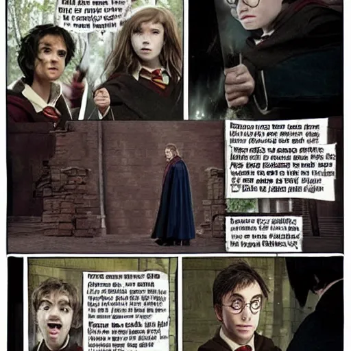 Image similar to how harry potter should have ended