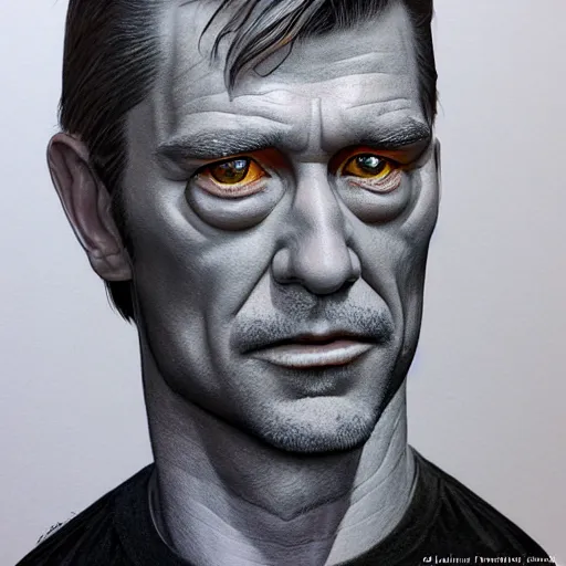 Prompt: a beautiful detailed 3 d matte portrait of antti tuisku, by glenn fabry, high details