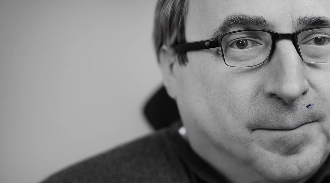 Image similar to portrait of Linus Torvalds, photo product