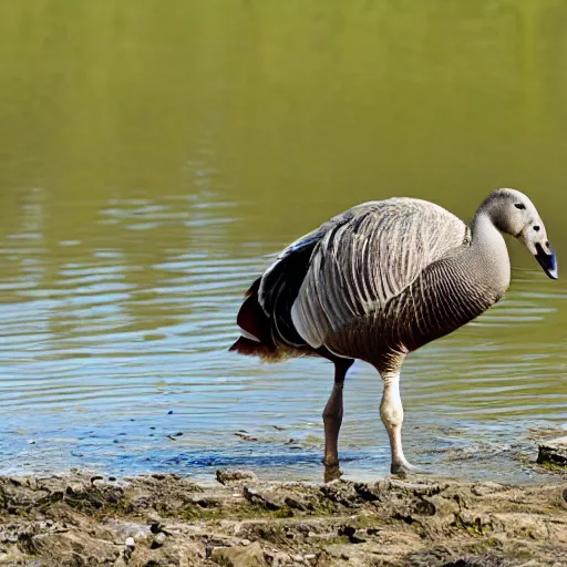 Image similar to angry goose