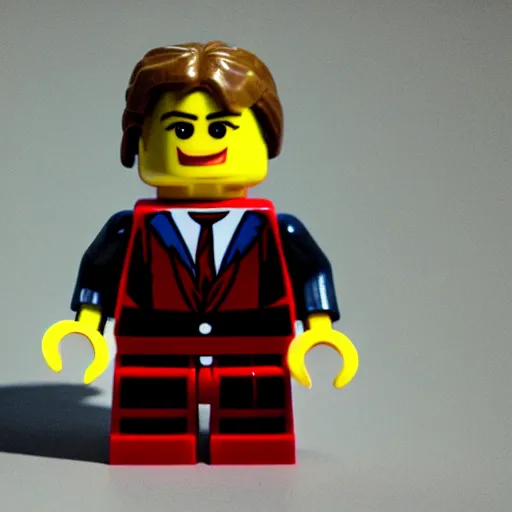 Prompt: saul goodman as a lego character