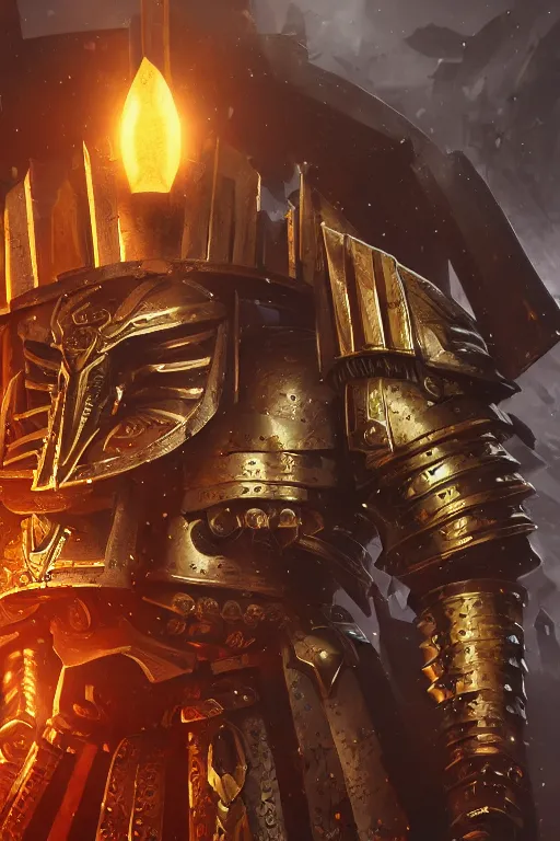 Image similar to queen portrait heros warhammer 4 0 k horus heresy fanart - the primarchs emperor by johannes helgeson animated with vfx concept artist & illustrator global illumination ray tracing hdr fanart arstation zbrush central hardmesh 8 k octane renderer comics stylized