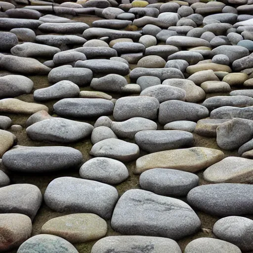 Prompt: japanese city but everyone there turns to stones