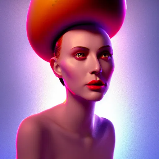 Prompt: portrait of a glazed bundt cake shaped like a woman, digital art, cinematic, ultradetail, 8k, painting, imaginefx, trending on artstation