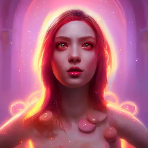 Prompt: Portrait of a unbelievably gorgeous candy girl, huggy wuggy from poppy playtime video game, fullbody, ultra high detailed, glowing lights, oil painting, Greg Rutkowski, Charlie Bowater, Beeple, unreal 5, DAZ, hyperrealistic, octane render, RPG portrait, dynamic lighting, fantasy art, beautiful face