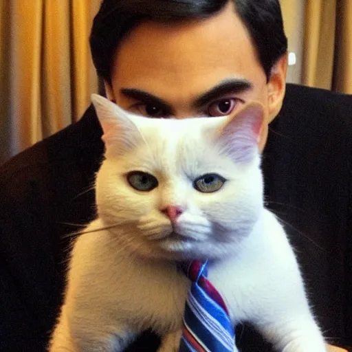 Prompt: Cat Ben Shapiro