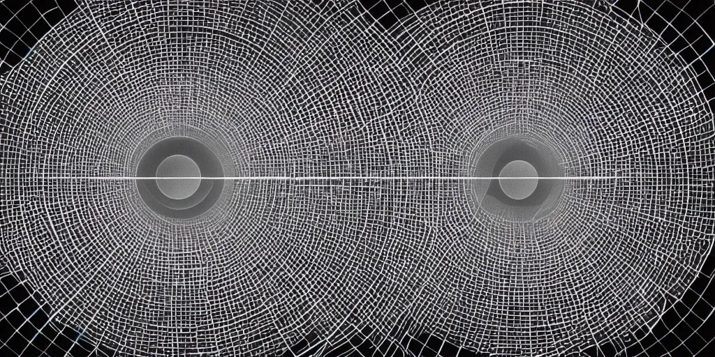 Image similar to diagram of infinite complexity showing every single atom of the universe