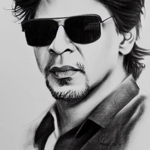 Caricature, Cartoon, Sketch, or Portrait of Shahrukh Khan, SRK, or King  Khan of Indian Cinema, Bollywood! | Shafali's Caricatures, Portraits, and  Cartoons