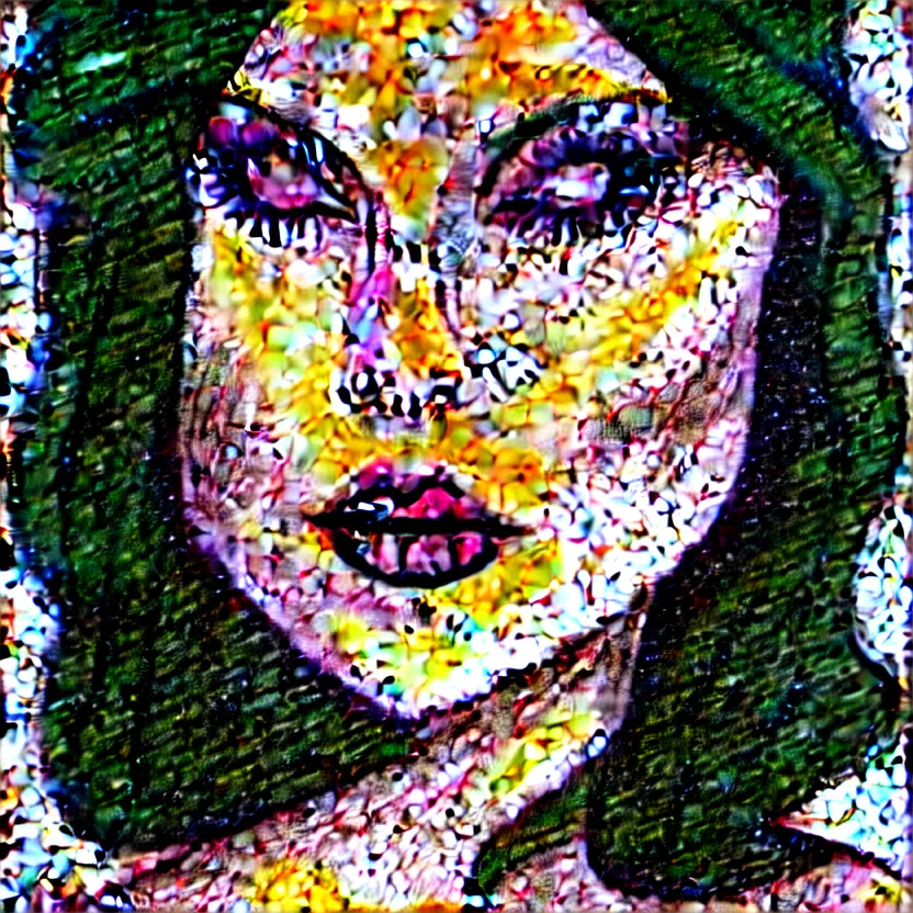 Image similar to portrait of lady gaga in the style of marc silvestri pen and ink drawing, high detail