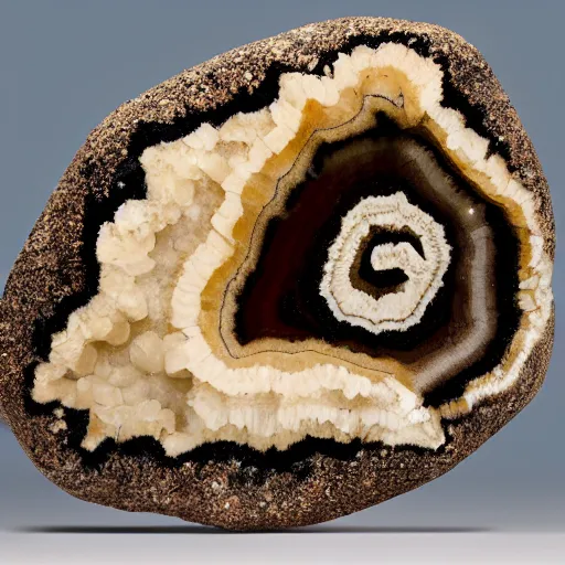 Image similar to cinnabarite geode