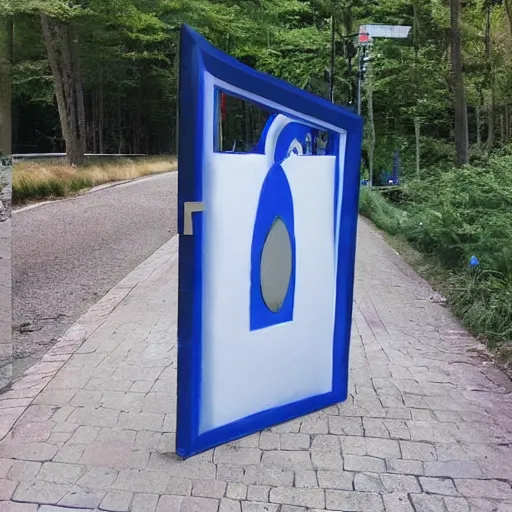 Image similar to real life portal