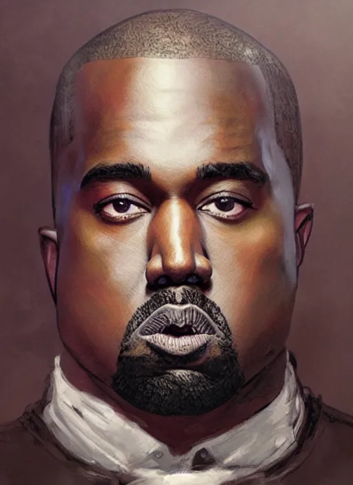 Image similar to Portrait of Kanye West, marvel comics, dark, intricate, highly detailed, smooth, artstation, digital illustration by Ruan Jia and Mandy Jurgens and Artgerm and Wayne Barlowe and Greg Rutkowski and Frank Frazetta