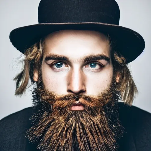 Image similar to beautiful portrait of a man ( beard )