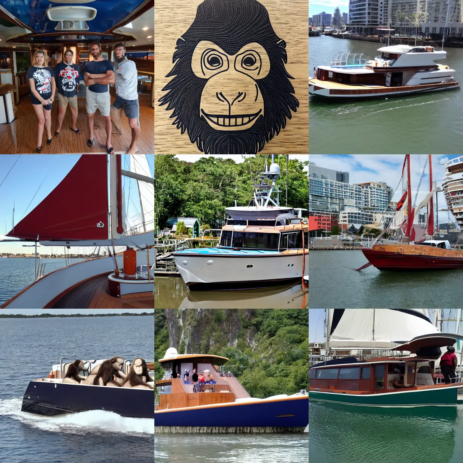 Prompt: bored ape yacht club nft bayc