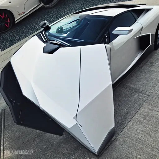 Image similar to a lamborghini toilet