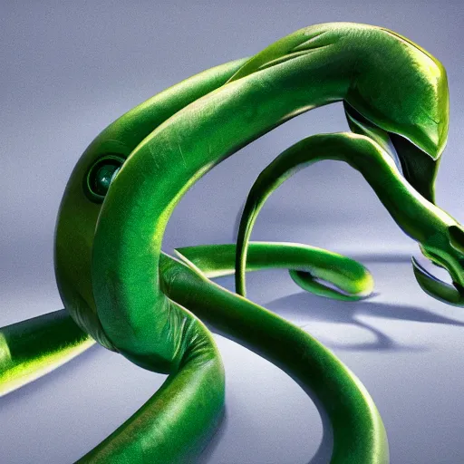 Image similar to hyperrealistic photo of rayquaza, character design, concept art, studio lighting, professional photography, cinematic