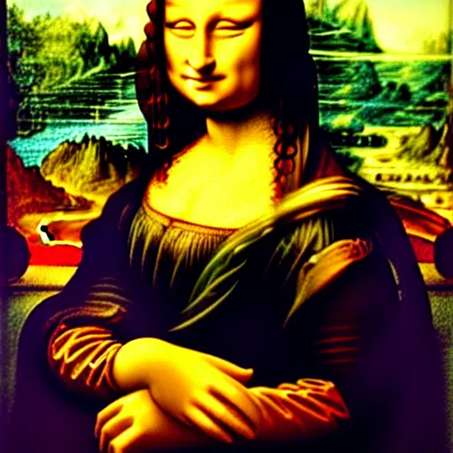 Prompt: 'Mona Lisa' painted by Mozart