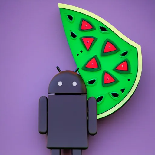 Prompt: android watermelon technician, ultra detailed, 4 k, photograph, sharp and crispy.