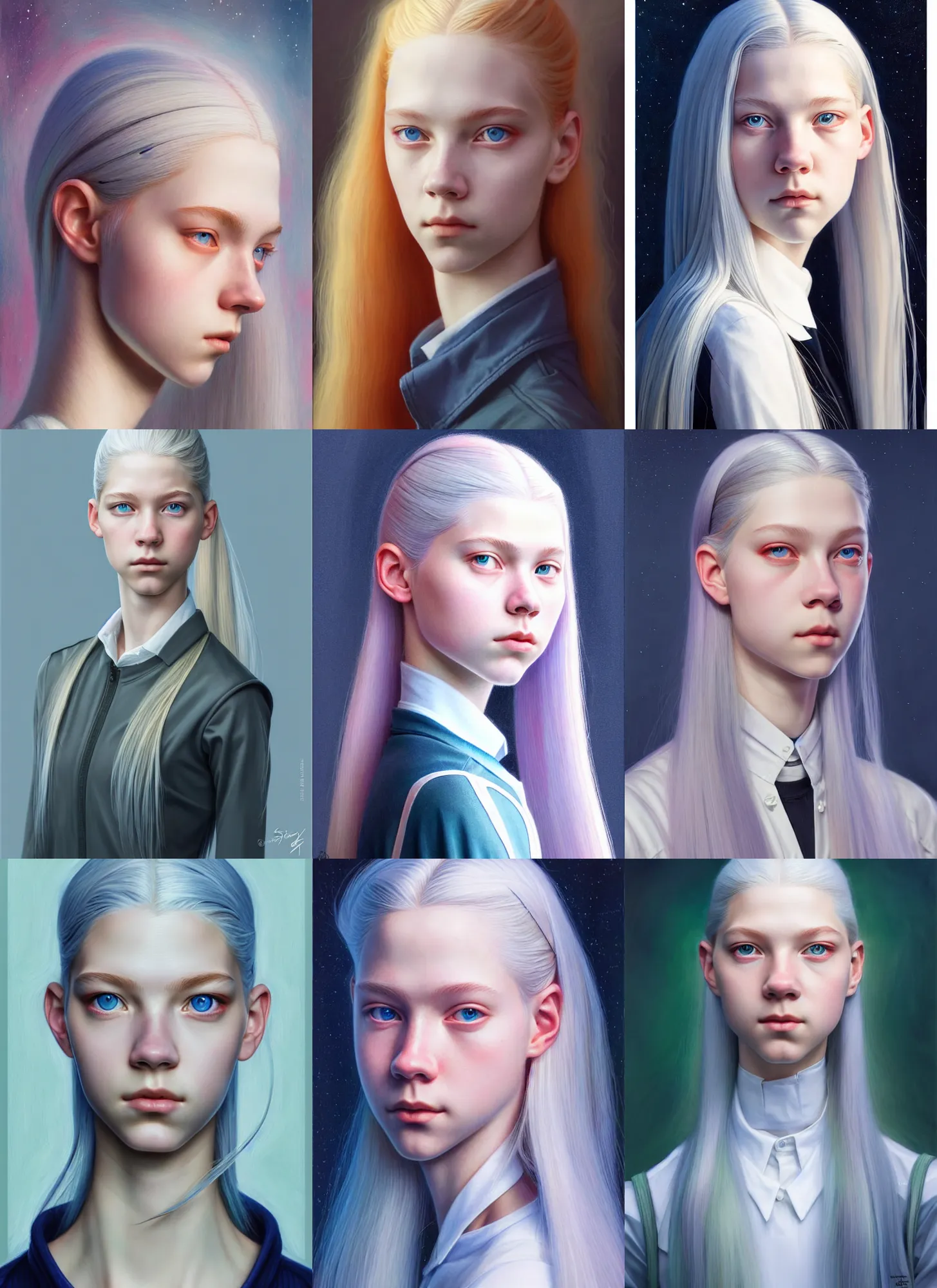 Prompt: photo of hunter schafer in the style of stefan kostic, realistic, sharp focus, 8 k high definition, insanely detailed, intricate, elegant, art by stanley lau and artgerm