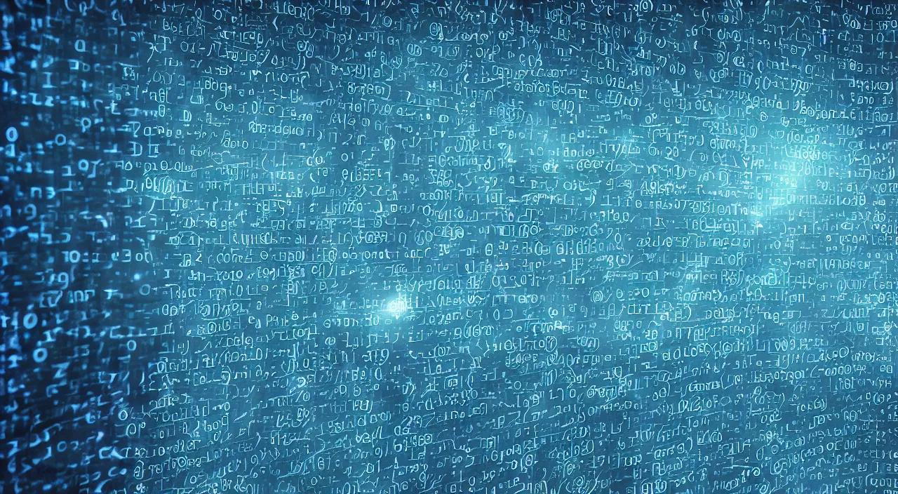 Prompt: Artificial intelligence cypher codes holographically displayed at a scientific research lab. Ultra high resolution, photo realistic, depth of field, award winning, cinematic, color graded