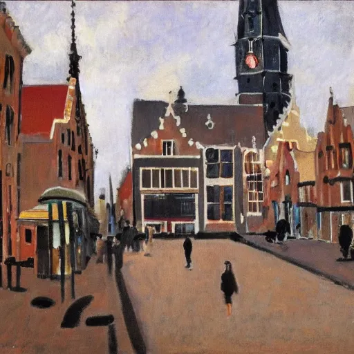 Image similar to Alkmaar city waagplein by Matisse