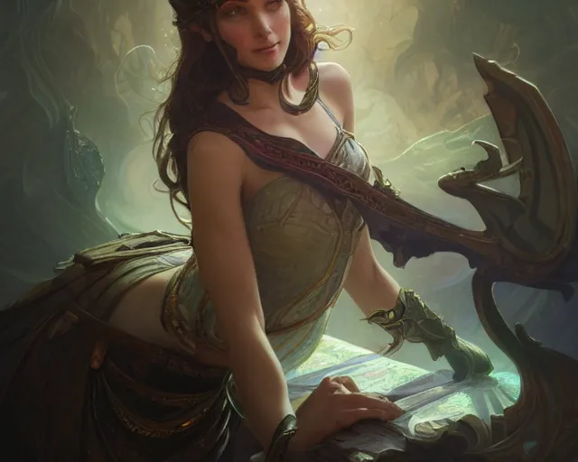 Image similar to photography of jan brett, deep focus, d & d, fantasy, intricate, elegant, highly detailed, digital painting, artstation, concept art, matte, sharp focus, illustration, hearthstone, art by artgerm and greg rutkowski and alphonse mucha