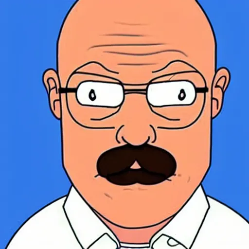 Image similar to walter white in family guy