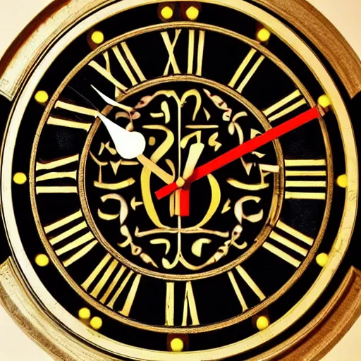 Image similar to clock arabic numerals