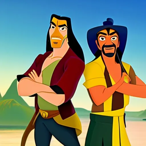 Image similar to tulio and miguel from the road to el dorado