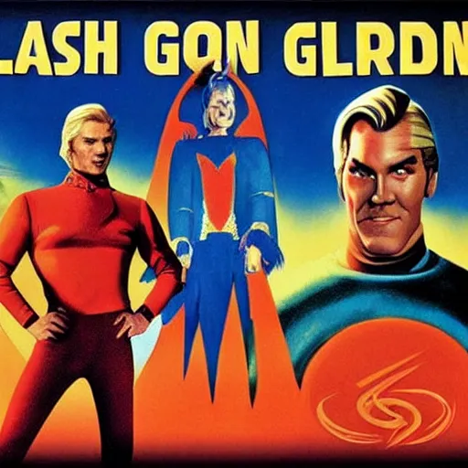 Image similar to flash gordon, poster movie