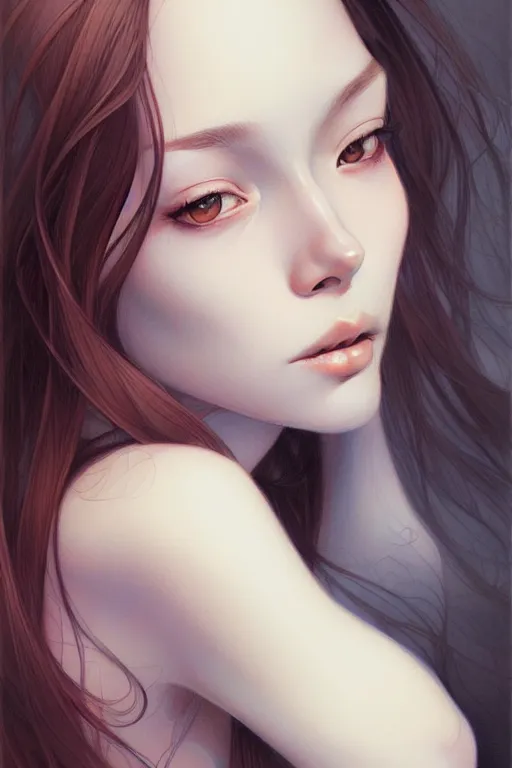 Image similar to clear portrait of a transilvanian attractive women, digital painting, artstation, concept art, smooth, sharp focus, illustration, art by miho hirano