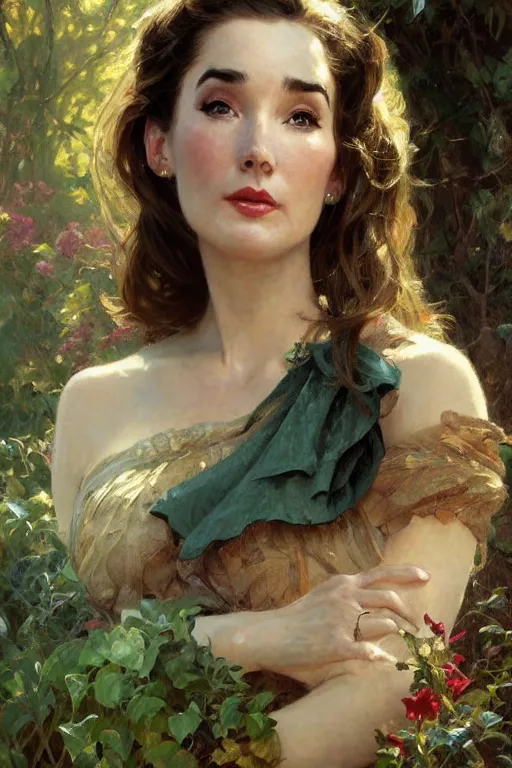 Image similar to Julie Adams portrait, fantasy, elegant, intricate, by Stanley Artgerm Lau, greg rutkowski, thomas kindkade, alphonse mucha, loish, norman Rockwell