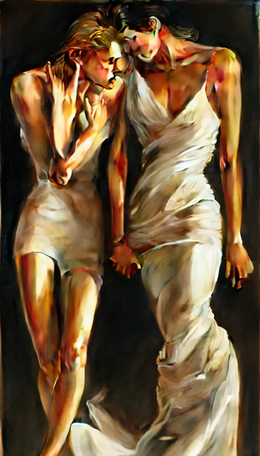 Image similar to the two complementary forces that make up all aspects and phenomena of life, by Rob Hefferan