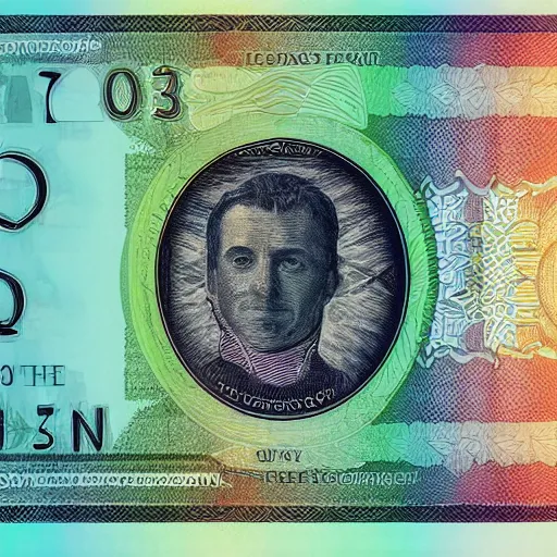 Image similar to concept design £ 5 0 note for the year 2 0 3 3