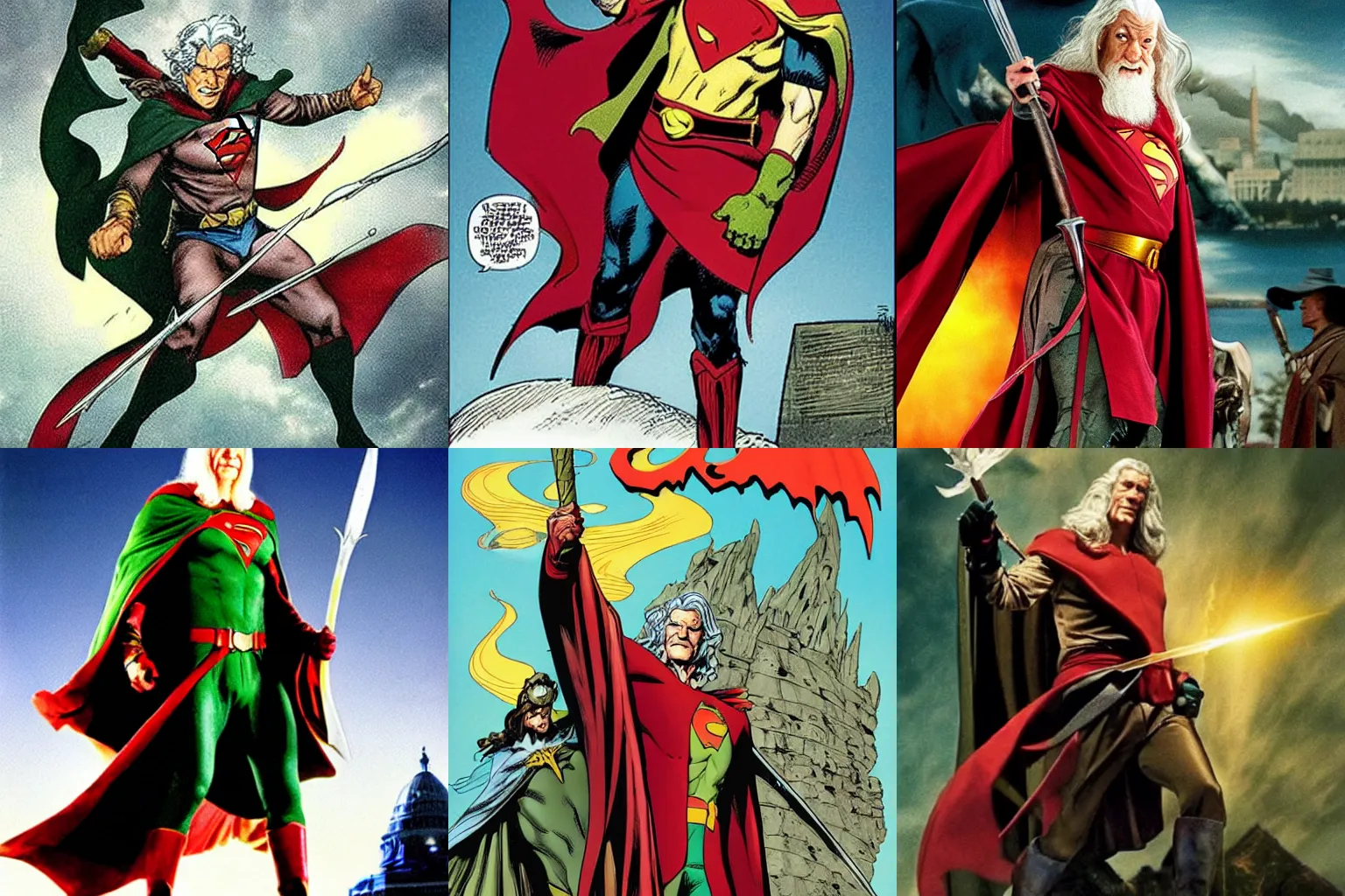 Prompt: DC-Comics-Robin!!!! Gandalf
