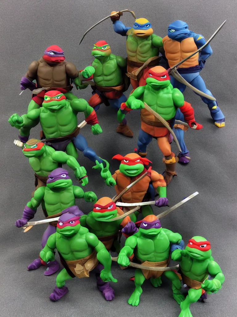 Image similar to tmnt playmates toys figure