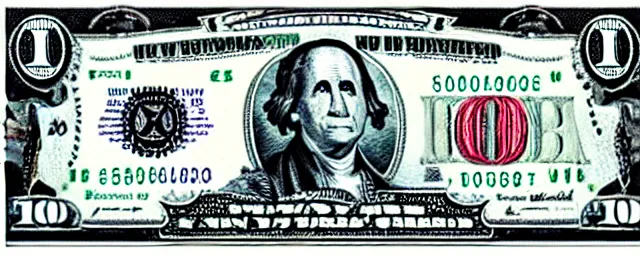 Image similar to currency designed by the devil. hell currency.