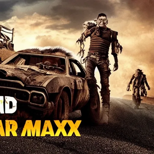 Image similar to mad max furry road