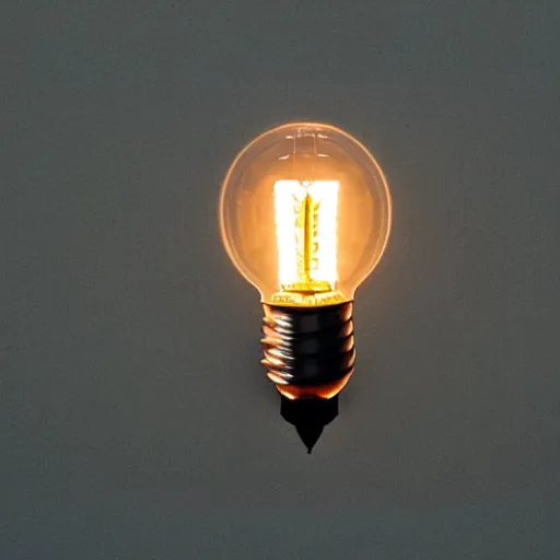 Prompt: empty light bulb