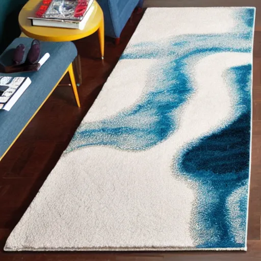 Image similar to beautiful abstract tufting rug