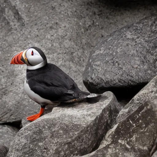 Image similar to beautiful photo of a puffin, canon 5 d