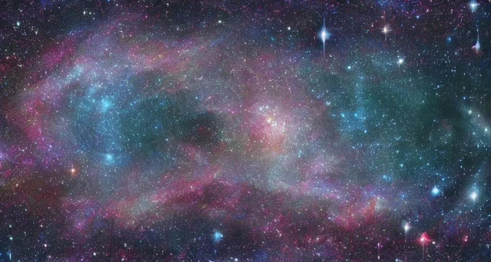 Image similar to the galaxy of the sheep