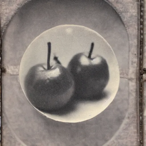 Image similar to tintype photo of expired fruit