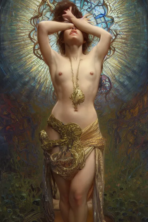 Prompt: yhwh, detailed, 8 k, trending on artstation, smooth, sharp focus artwork by mark arian, artgerm, mark keathley, greg rutkowski and alphonse mucha