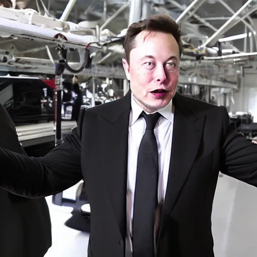 Prompt: elon musk as an elongated muskrat